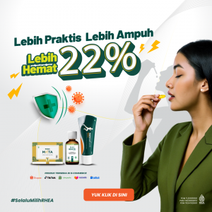 RHEA HEALTH TONE kini BEBAS RASA &#038; LEBIH PRAKTIS