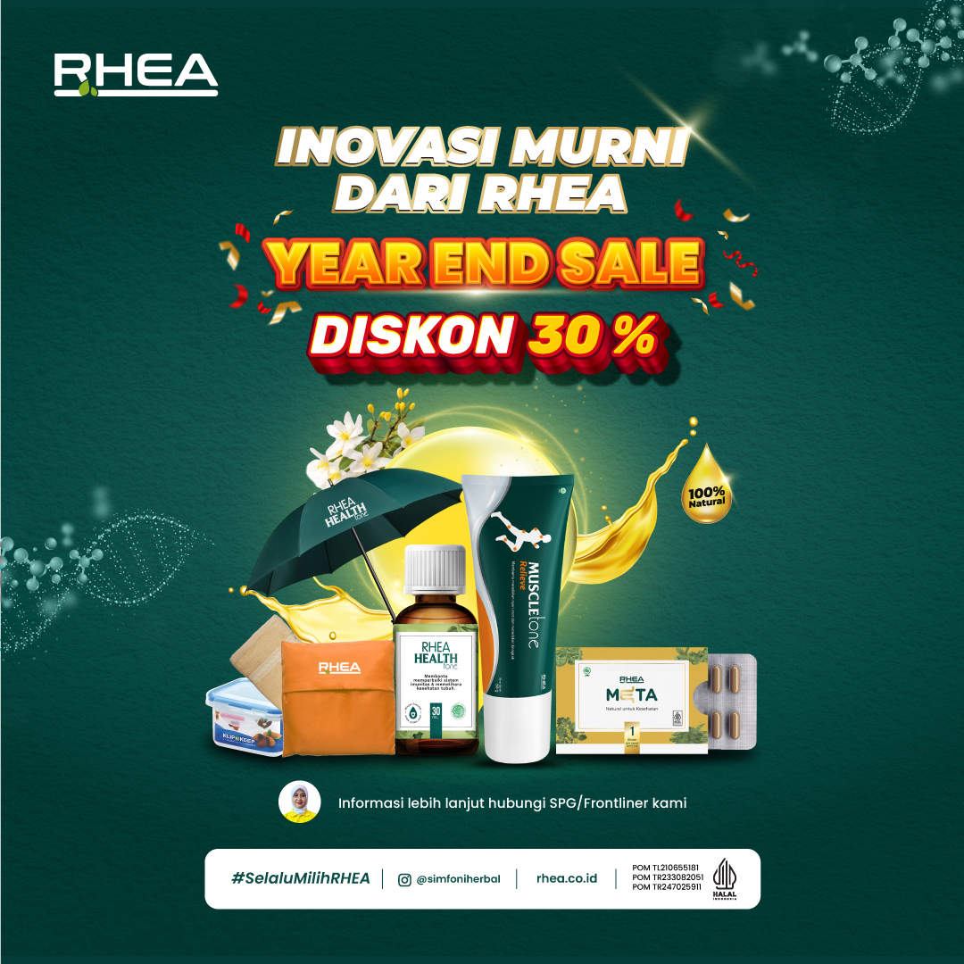 Inovasi Murni Dari RHEA &#8211; YEAR END SALE