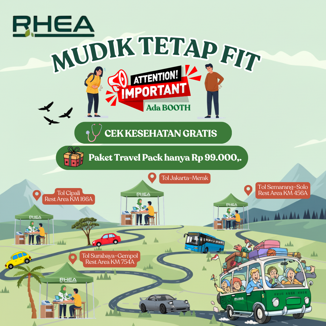 MENEMPUH PERJALANAN MUDIK, WASPADA STAMINA MENURUN & BADAN PEGAL-PEGAL