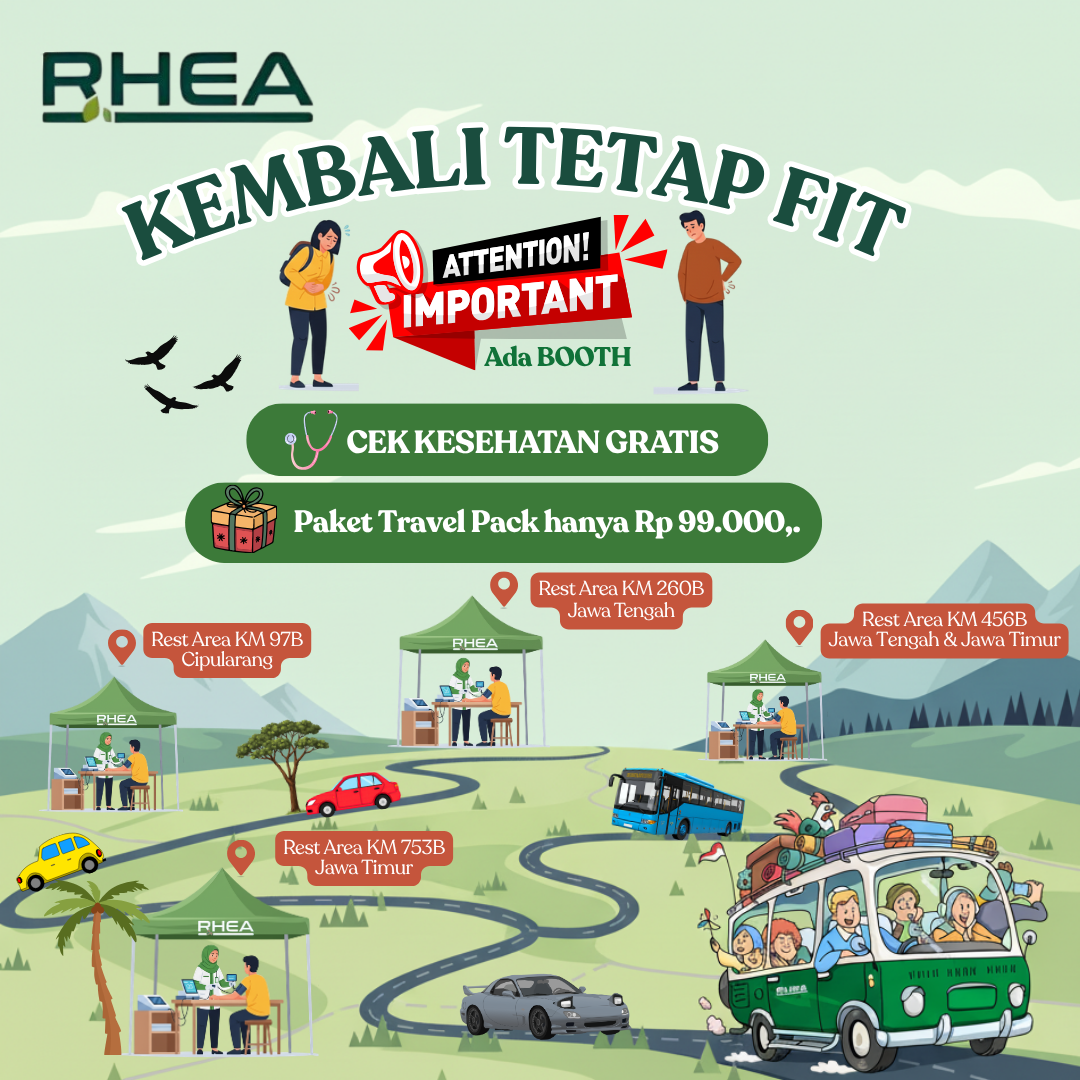 MENEMPUH PERJALANAN MUDIK, WASPADA STAMINA MENURUN & BADAN PEGAL-PEGAL